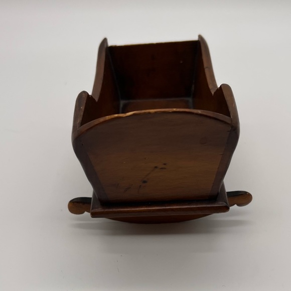 Pine Shop Original Vintage Miniature Cradle - Picture 7 of 9